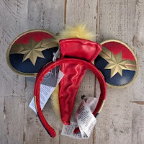 Disney Parks Captain Marvel Mickey ears brand new - Picture 7 of 8